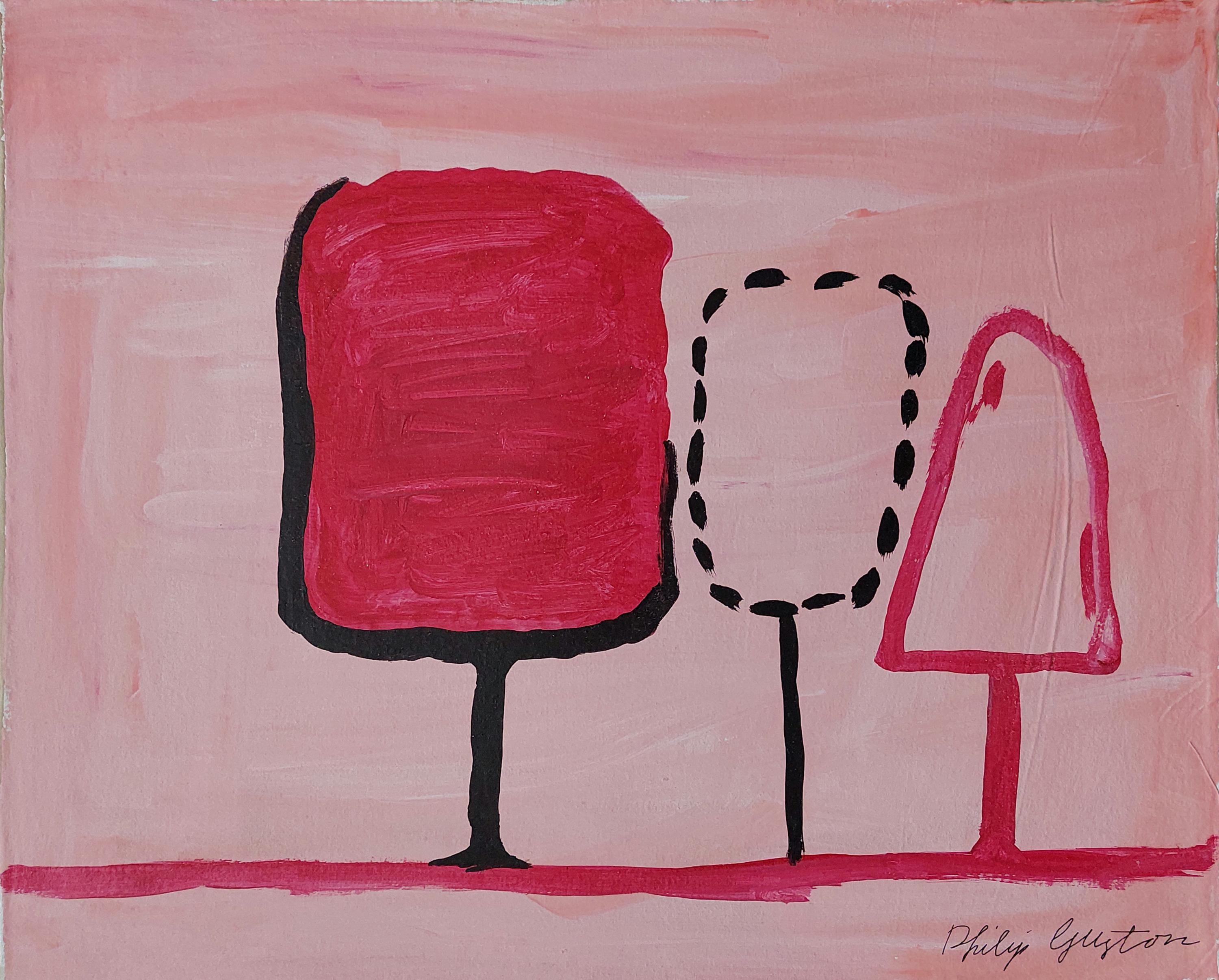 アートポスター フィリップ・ガストン エキシビジョンポスター Philip guston - Etsy 日本