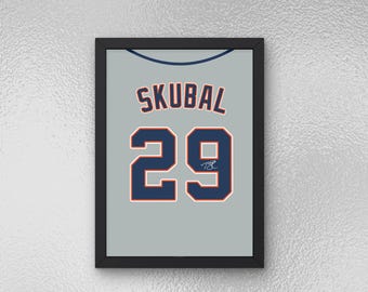 Tarik Skubal Autographed Jersey Poster - Printable Sports Wall Art - Instant Download