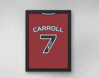Corbin Carroll signerad tröjaposter - Utskrivbar sportväggkonst - Direktnedladdning