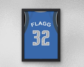 Cooper Flagg Autographed Jersey Poster - Printable Sports Wall Art - Instant Download