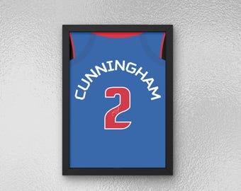 Cade Cunningham Autogramm Trikot Poster - Sport Wandkunst - Instant Download