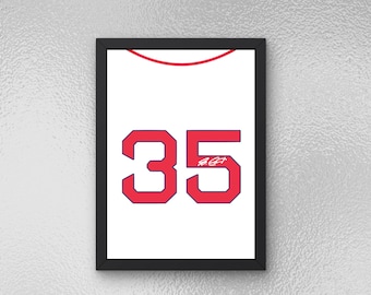 Garrett häkeln Autogramm Jersey Poster - Sport Wandkunst häkeln - Instant Download