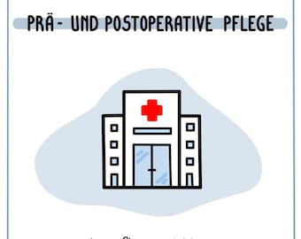 Studieanteckningar för pre- och postoperativ vård – för sjuksköterskepraktikanter, sjuksköterskelektioner och examensförberedelseguide