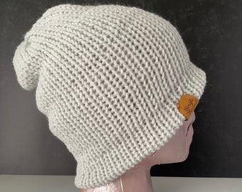 Variety of Double sided Slouchy Beanie | Ribbed Beanie | Slouchy Beanie | Adult size Beanie | Unisex beanie