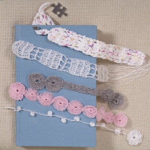 Crochet Bookmarks | Handmade gift idea | Reader Gift | Bookworm gift | Book lover Accessories