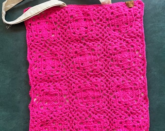 Reusable Crochet Market Bags | Upcycle | Market Bag | Throw all bag | Beach Bag | Festival Bag | Tote
