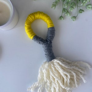 Yarn Tassel Door Knob Hanger | Boho Decor