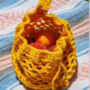 Veggie Bag Reusable | Crochet Market Bags | Mesh Bags | Crochet Eco Conscious | Produce Bags | Eco Friendly | Crochet produce