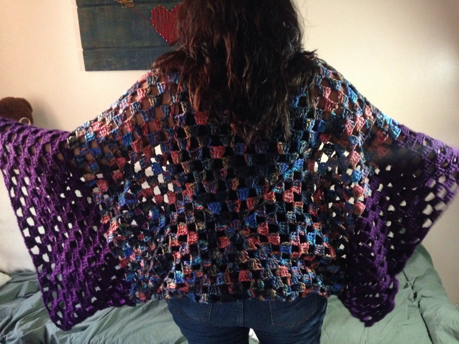 granny square cocoon