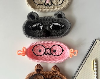 Crochet Eyeglasses Holder