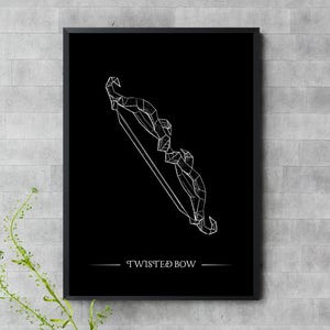 Affiche OSRS avec nœud torsadé | Art mural RuneScape | Impression RuneScape OldSchool | Poster de jeu vidéo | Cadeau pour joueur | Cadeau pour lui