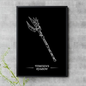 L'ombre de Tumeken d'OSRS affiche de Zazzle.be Liste d'envies Vous avez des idées ? Art mural RuneScape | Impression RuneScape OldSchool | Poster de jeu vidéo | Cadeau pour joueur | Cadeau pour lui