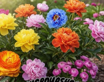 20 Exotic Rare Peony Seeds – Perennial Garden Flower Bush, USA Seller With Warranty