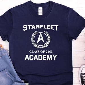 Star Trek T Shirt, Star Trek Logo T Shirt, Starfleet Academy T Shirt, Sci Fi T Shirt, Men&#39;s Star Trek T Shirt, Women&#39;s Star Trek T Shirt