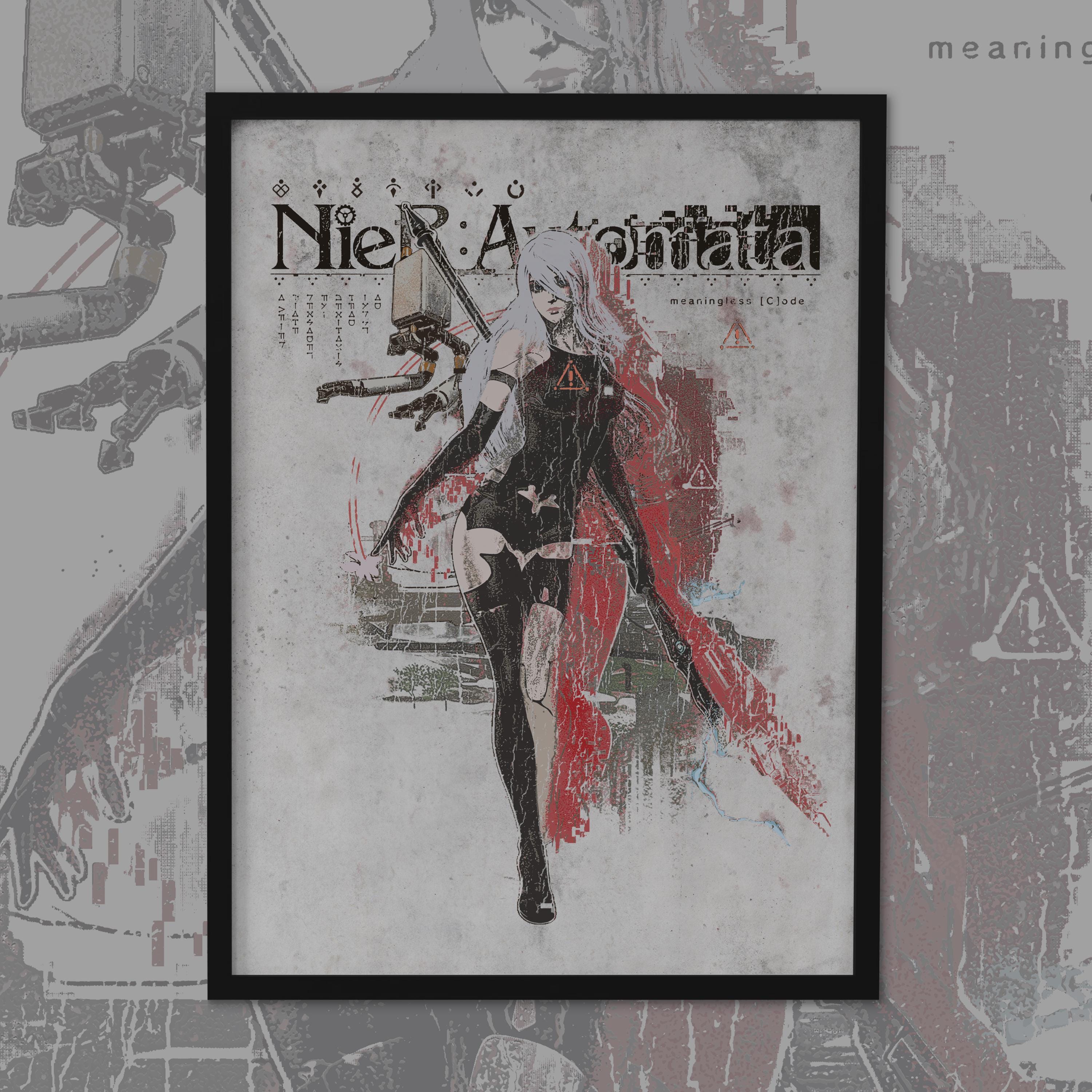 Nier Automata A2 Poster - Etsy