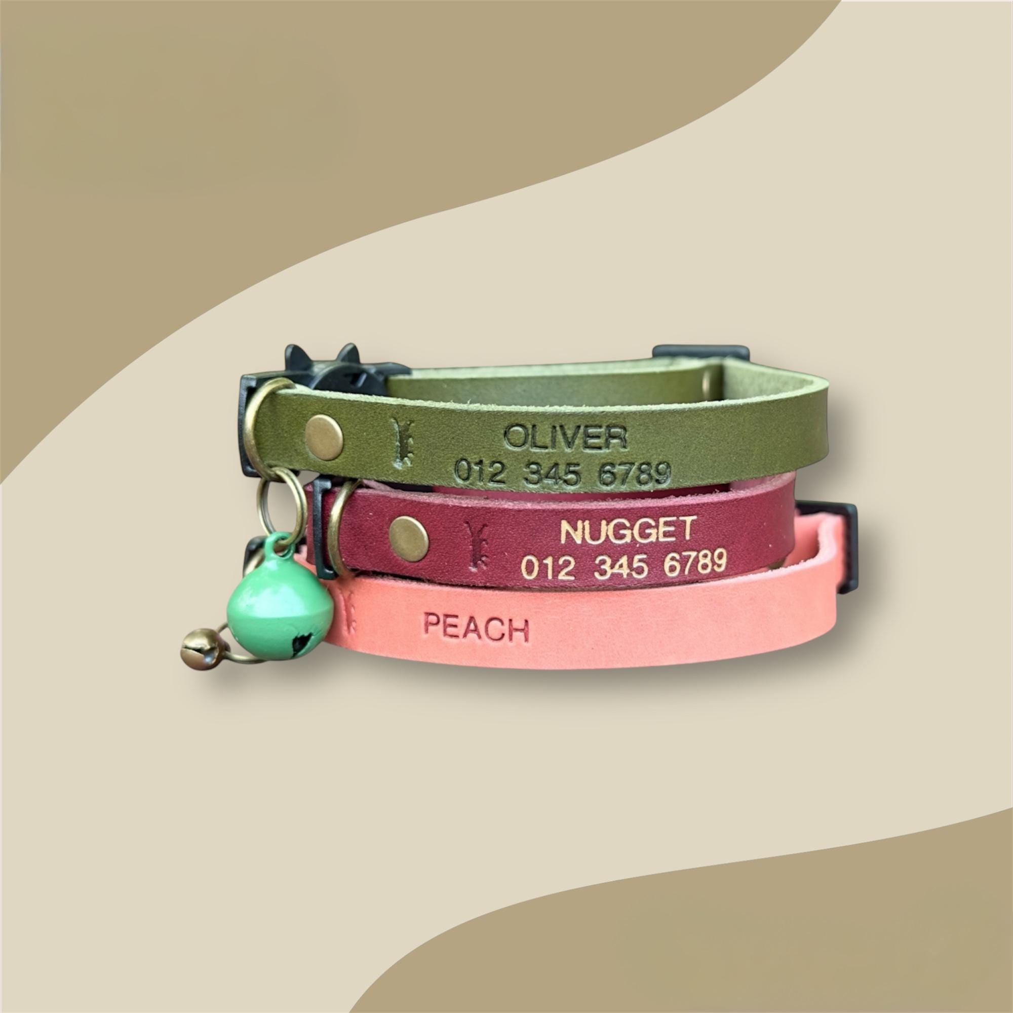 Leather Martingale Collar