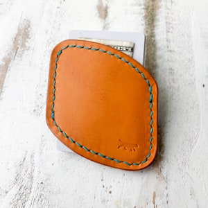 MENS WALLET, Cartera de cuero, Titular de la tarjeta de cuero, PERSONALIZADO, Cartera minimalista del titular de la tarjeta, Cartera de cuero, Titular de la tarjeta delgada, Bolsillo delantero