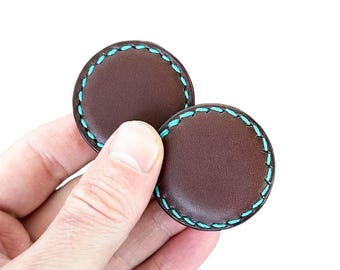 Leather Magnet Slider Fidget