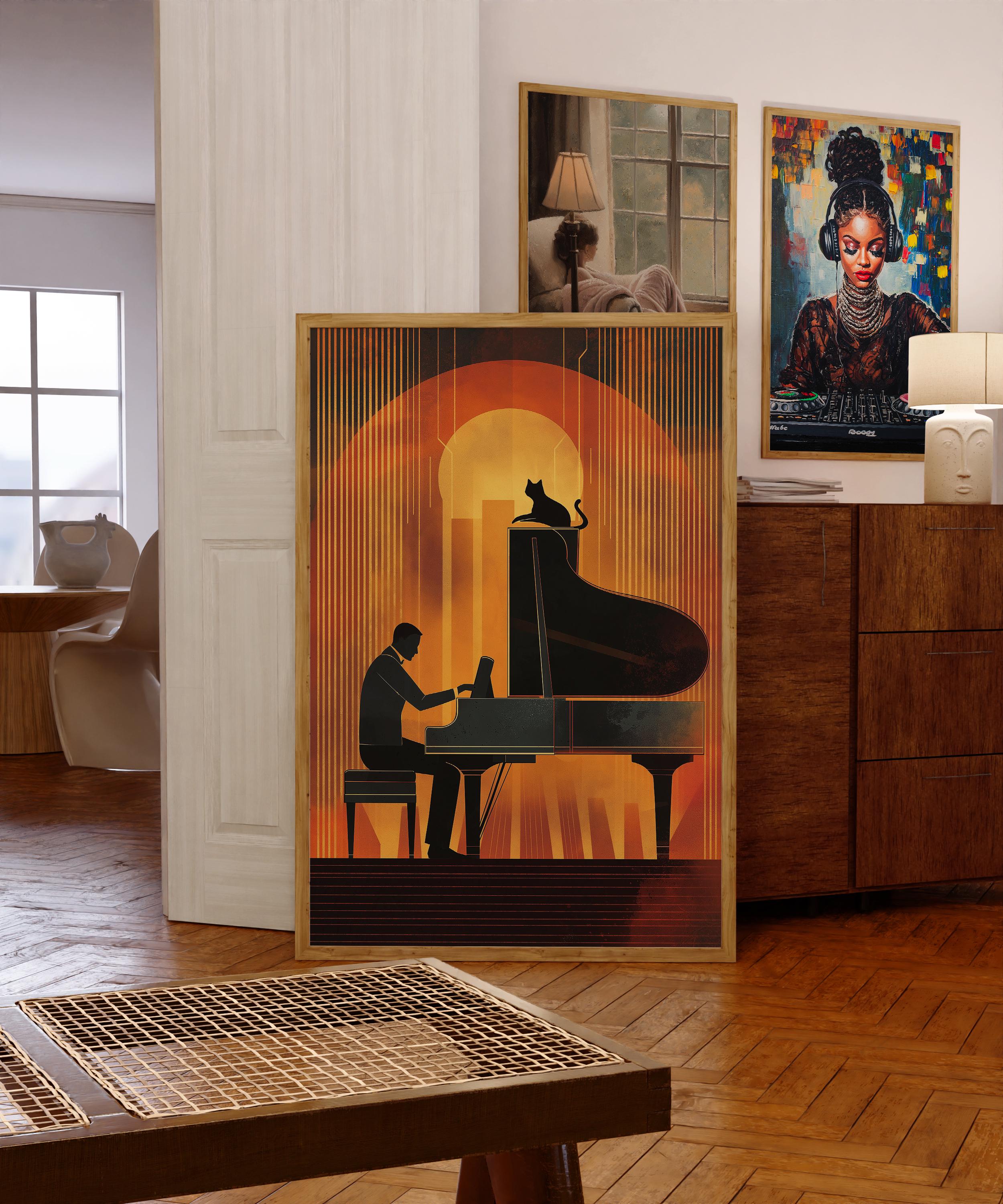 Art Deco Music - Etsy