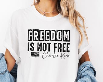 Freedom Shirt, Speak Truth Defend Freedom Tee, Vintage USA Flag T-Shirt, Retro Patriotic Shirt, American Flag Top, 4th of July Gift