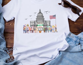 Medicaid Cuts Kill T-Shirt – Protest Graphic Tee – Healthcare Rights Activist Shirt – Anti Budget Cuts Political Statement Apparel