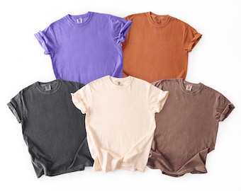 Blank Comfort Colors® Tshirt, Shirt, Blank Color Washed Shirts, Blank Comfort Color, Comfort Colors Vintage Washed C1717 Shirt