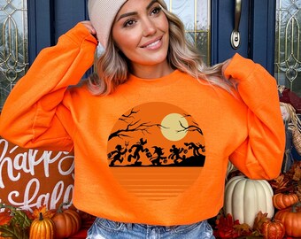 Camisetas de Halloween 2025 de Disney con lazos de coqueta, camiseta familiar de Halloween de Disney, Mickey y sus amigos en Halloween, fiesta de Mickey no tan aterradora