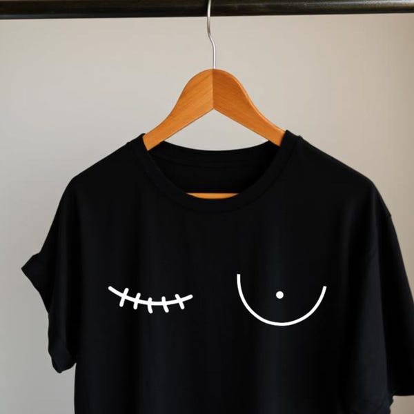 Mastectomy Scar T-Shirt: Breast Cancer Survivor Gift