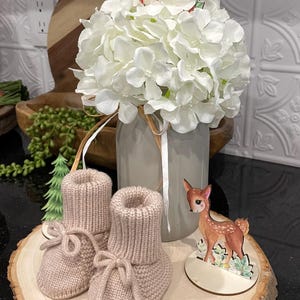 Woodland Animal Mason Jar Centerpieces for Baby Shower or Birthday Party