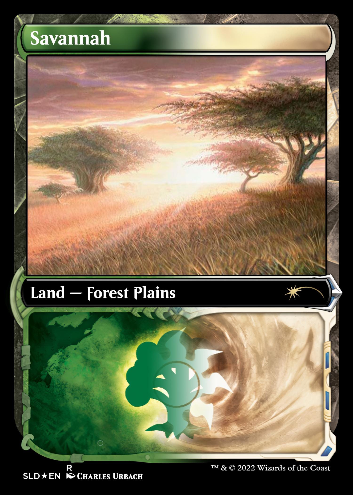 Proxy Mtg Set Dual Land Artworks 10 Cards Underground Sea Volcanic