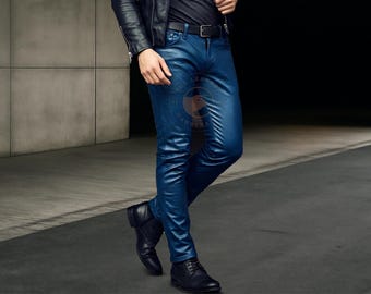 パンツ YLEVE SHEEP LEATHER PAINTER PANTS Sheep Leather Track Pants / BLACK | Graphpaper (MEN)(グラフ