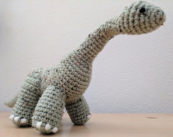 Patrón Brontosaurio Amigurumi