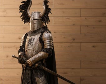 Medieval Templar Armor Suit - Functional 18-Gauge Steel Cosplay Costume