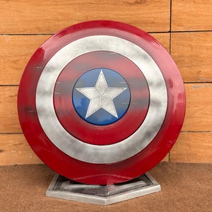 Beschädigung Captain America Schild |Steve rogers schild Erstes Avenger Schild | Bestes Geschenk Halloween