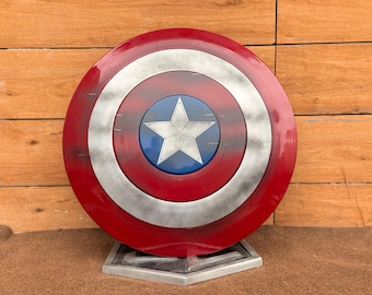 Damage Captain America Shield | Steel Steve Rogers Shield