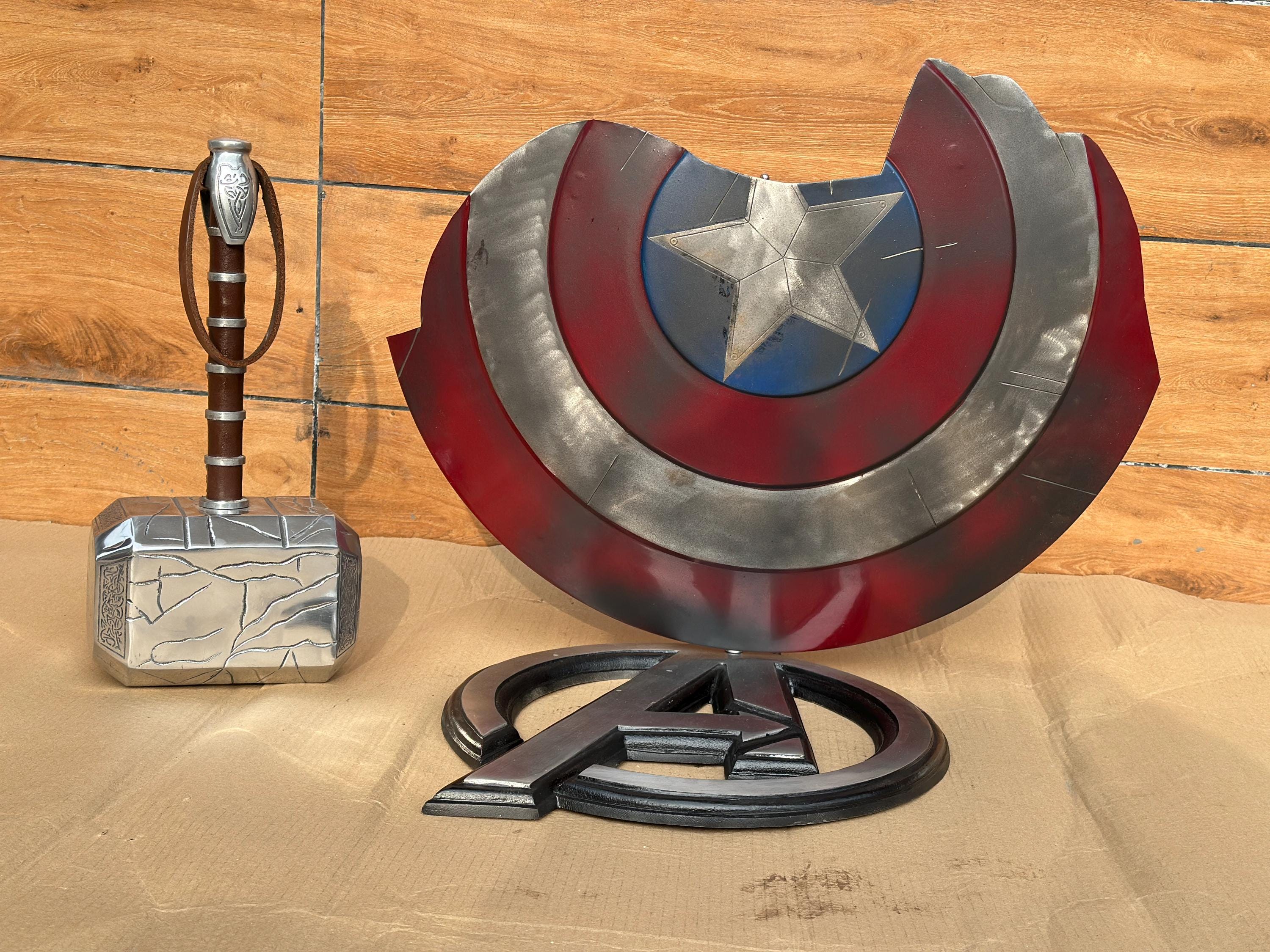Captain america broken shield - Etsy 日本