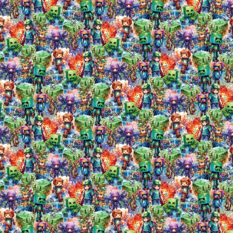 Cute Pattern Minecraft Rugs Minecrafts Rug - Etsy