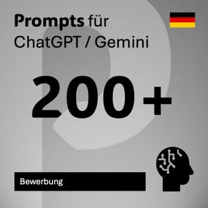 Mais de 200 prompts em alemão para sua aplicação (ChatGPT ou Gemini)