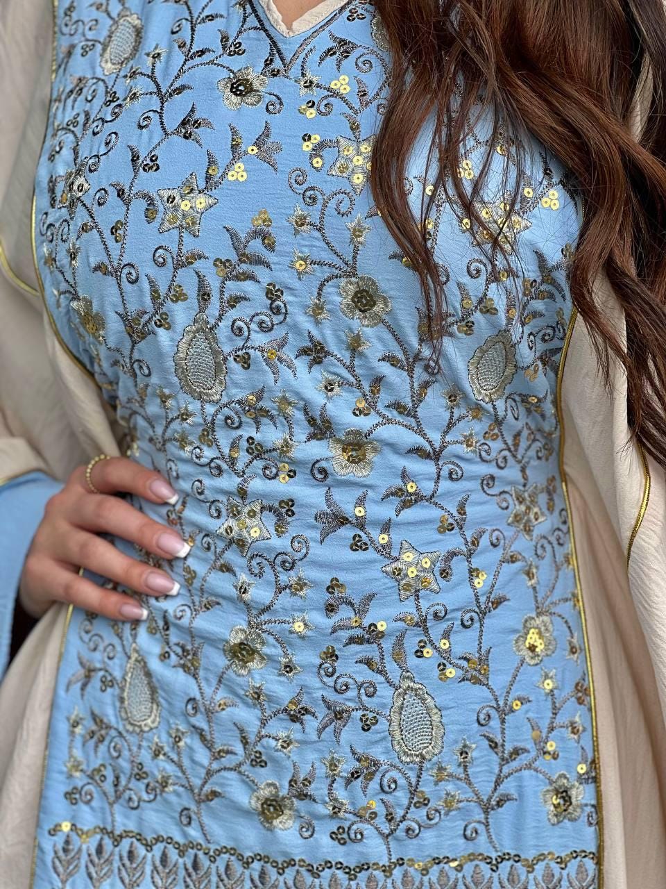 Designer Abaya Caftan Maxi Gown for Women