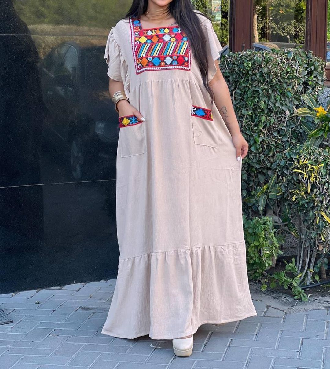 Bougie Kaftan Dress