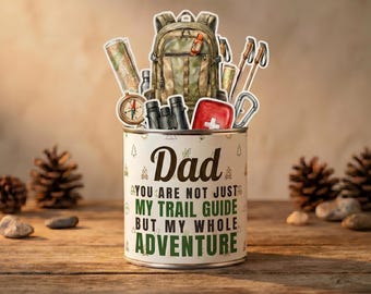 Hiking Dad Chocolate Wrappers DIY Father's Day Birthday Outdoor Adventure Gift Instant Download