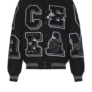 Customized Varsity Wool Leather Custom Embroidered Letterman Jacket Personalized Varsity Bomber for Football Baseball Basketball Graduation