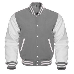 Custom Varsity Letterman Jacket: Wool & Leather Retro Bomber