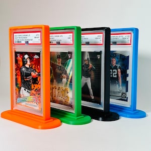 PSA Graded Card Slab Display Frame Holder for Standard PSA Encased Cards – Sports & TCG Display Stand (Card Not Included)