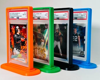 PSA Graded Card Slab Display Frame Holder for Standard PSA Encased Cards – Sports & TCG Display Stand (Card Not Included)