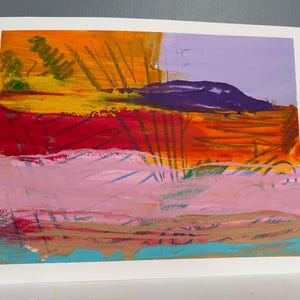 Original Cold Wax Oil Painting