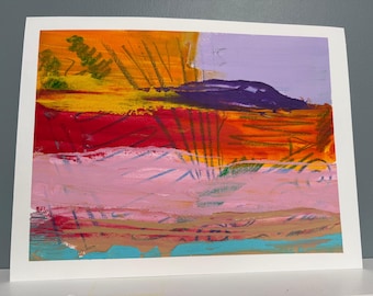Original Cold Wax Oil Painting