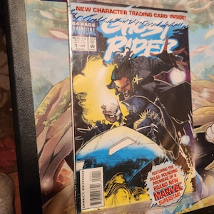 Ghost Rider Annual #1 (1993) - Character Trading Card - Sealed Retail Bag!!