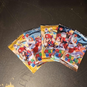 Cartes à collectionner du film Super Mario Bros