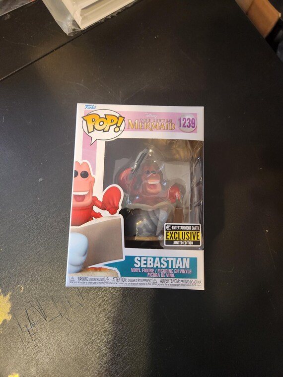 Funko Pop! Sebastian Aus Arielle – Limitierte Vinyl-Figur, Entertainment Earth Exklusiv, Ca. 9,5 Cm